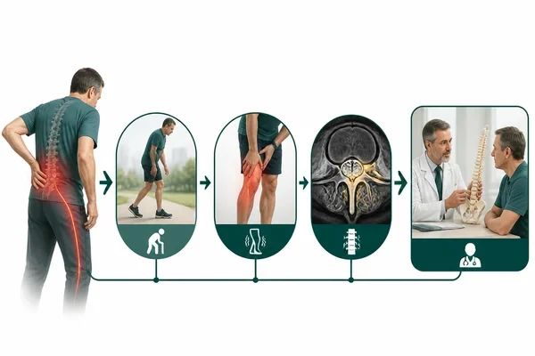 علائم هشداردهنده نیاز به ارزیابی جراحی ستون فقرات